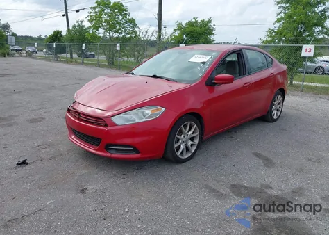 2013 Dodge Dart Sxt from USA, damaged, VIN 1C3CDFBAXDD195456